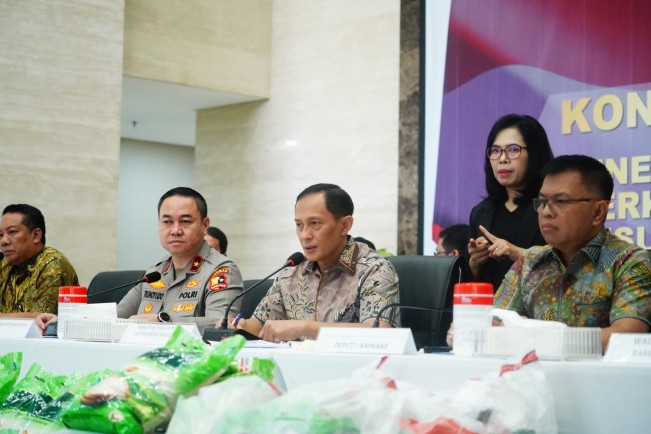 Satgas Pangan Polri melakukan penyidikan atas beredarnya beras oplosan di masyarakat. [Dok Polri]